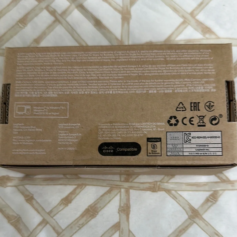 Logitech C925e Webcam - Black